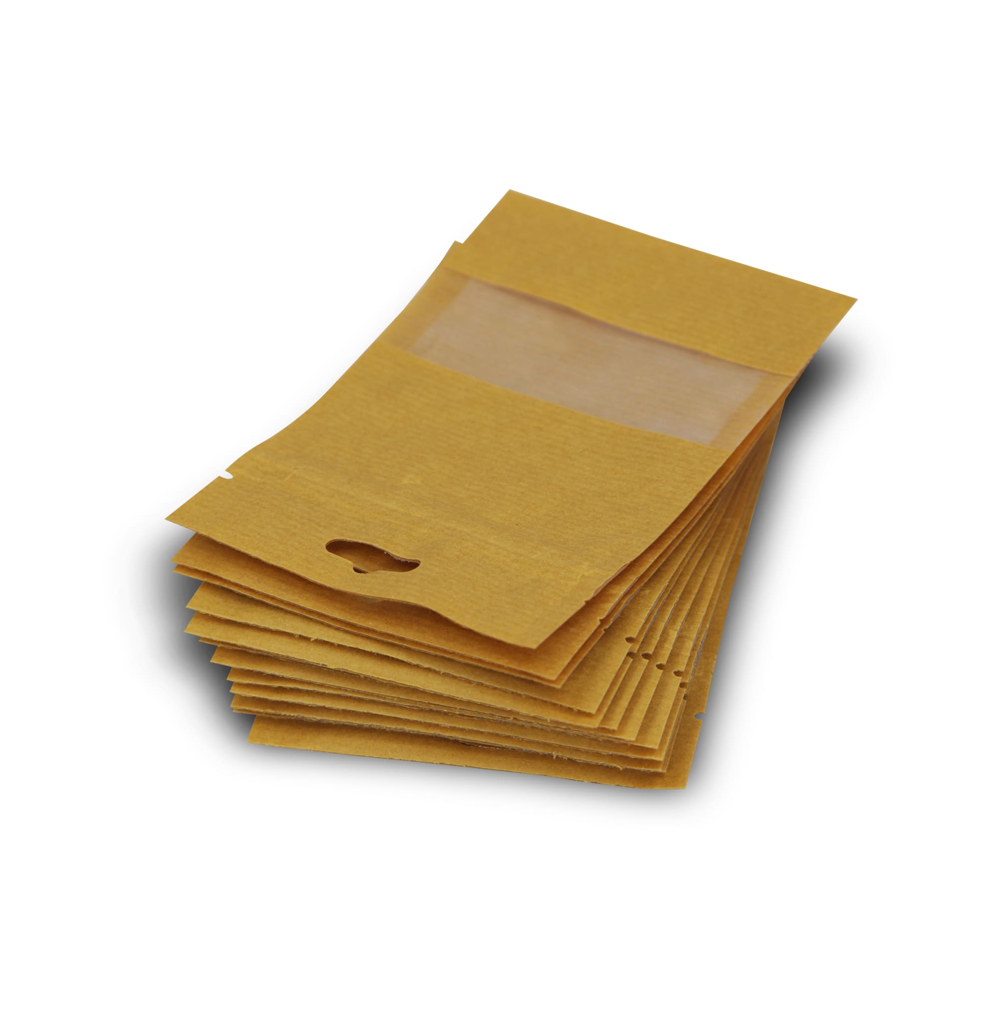 پاکت زیپ دار مدل کرافت پنجره دار 20*30 بسته 10 عددی 2 خرید پاکت کرافت زیپ دار پنجره دار