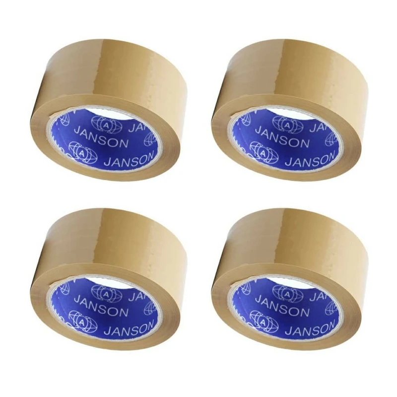 چسب پهن جانسون مدل 90 یارد عرض 5 سانتیمتر بسته 4 عددی 1 چسب پهن جانسون مدل 90 یارد عرض 5 سانتیمتر بسته 4 عددی
