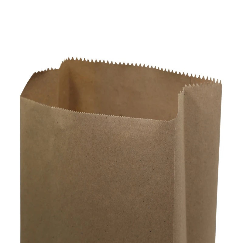 پاکت کرافت ساده بدون دسته 20*18*8 بسته 20 عددی 2 پاکت کرافت ساده