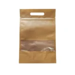 پاکت زیپ دار مدل کرافت پنجره دار 20*30 بسته 10 عددی 3 پاکت زیپ دار مدل کرافت پنجره دار