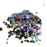 پولک تزیینی مدل 6 ضلعی بسته 25 گرمی 6 پولک تزیینی