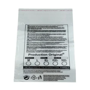 خرید و قیمت پلاستیک بسته بندی لب چسب دار مدل مارک دار