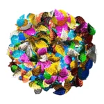 پولک تزیینی مدل برگ بسته 25 گرمی 3 پولک