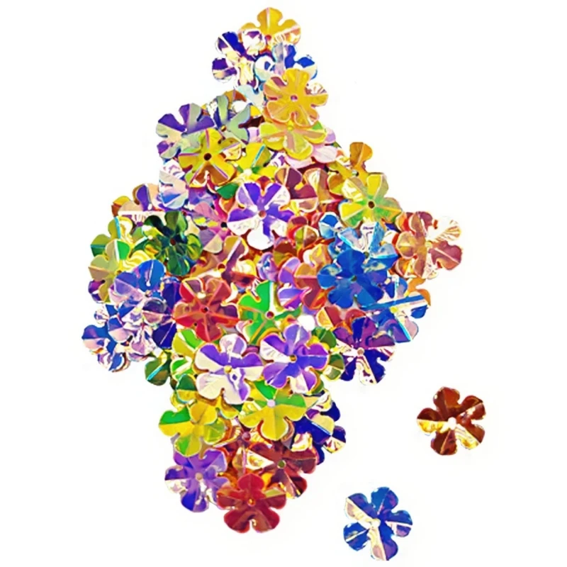 پولک تزیینی مدل شکوفه بسته 25 گرمی 2 پولک تزیینی مدل شکوفه