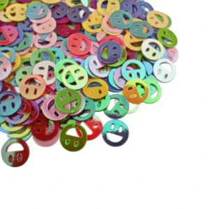 قیمت پولک تزیینی مدل شکلک