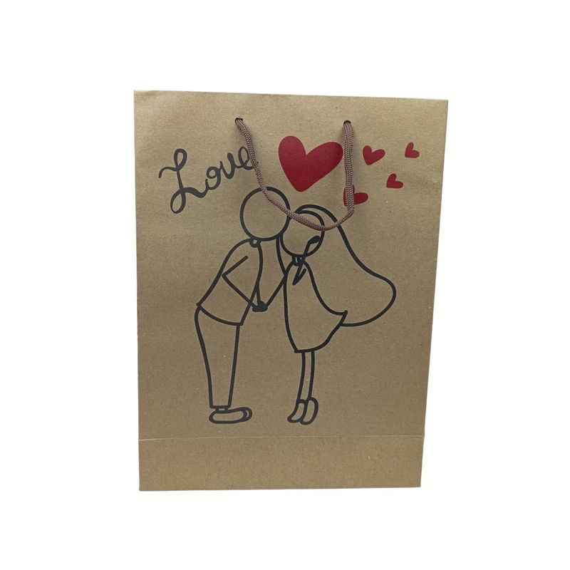 پاکت کرافت هدیه 15*20*5 بسته 6 عددی 2 خرید پاکت کرافت هدیه