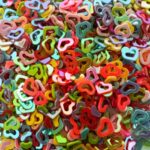 پولک ریز رنگی