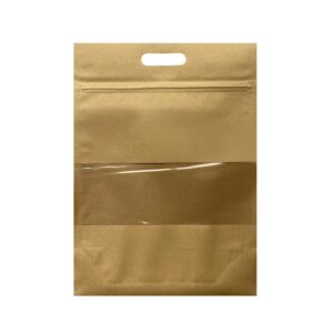 قیمت پاکت کرافت زیپ‌ دار پنجره‌ دار